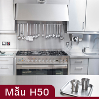 TOP 50 mẫu đẹp - Thi công bếp inox 304 đẹp nhà hàng & Khách sạn