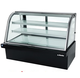 Tủ mát kính cong trưng bày bánh Alaska G15K3 