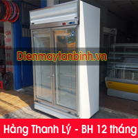 Tủ mát cũ 2 cửa 1000 lít (Tủ bánh kem)