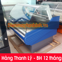 Tủ mát cũ kính cong Alaska (còn mới 99%)