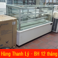 Tủ mát cũ kính vuông trưng bày Kingsun