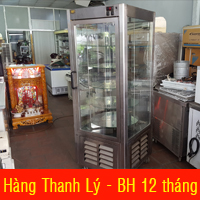 Tủ mát cũ 4 mặt kính ROLLER GRILL