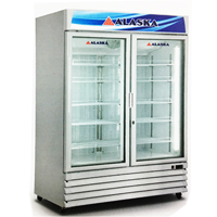 Tủ đông 2 cửa kính 800 lít Alaska IFC-80T2