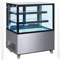 Quầy lạnh vuông 4 mặt kính Alaska GSV-12L (1,2m)