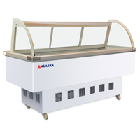 Tủ mát thịt nguội kính cong Alaska SC-2000Z