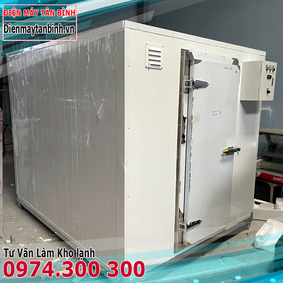 Kho lạnh mini có bánh xe di động: kho đông mát Trái Cây và Hải Sản