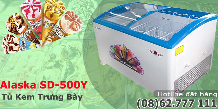 Tủ kem Alaska SD-500Y