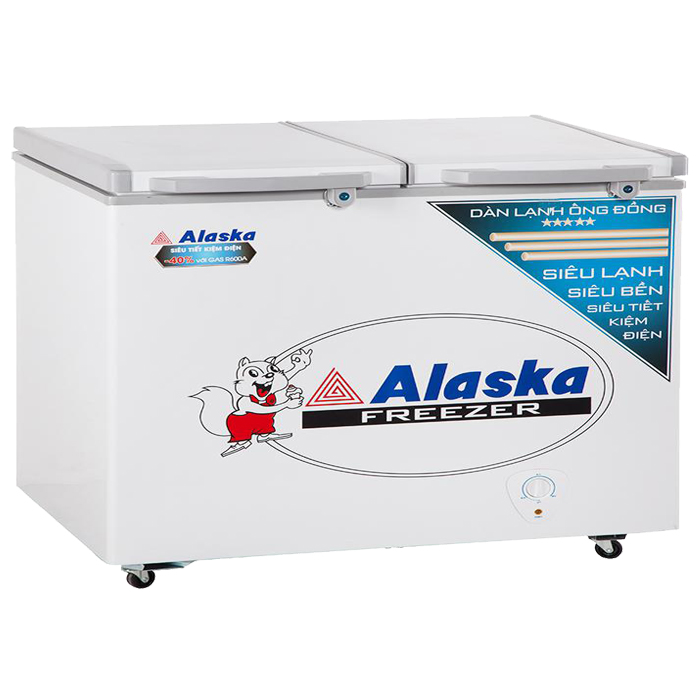 Tủ đông mát 450 lít Alaska FCA-4600C (Ống đồng)