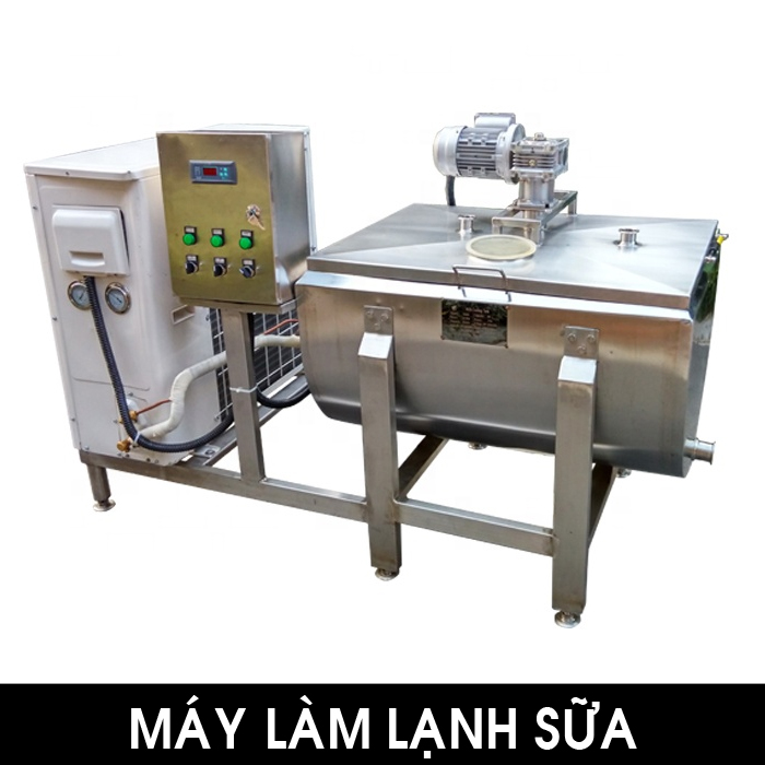 Máy làm lạnh sữa tươi, sữa đậu nành mới nấu nóng