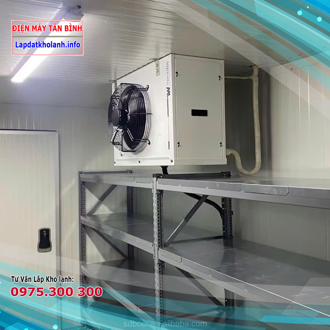 dàn làm lạnh của kho lạnh 20 khối