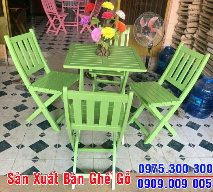 b&agrave;n ghế qu&aacute;n nhậu, qu&aacute;n cafe đẹp gi&aacute; rẻ