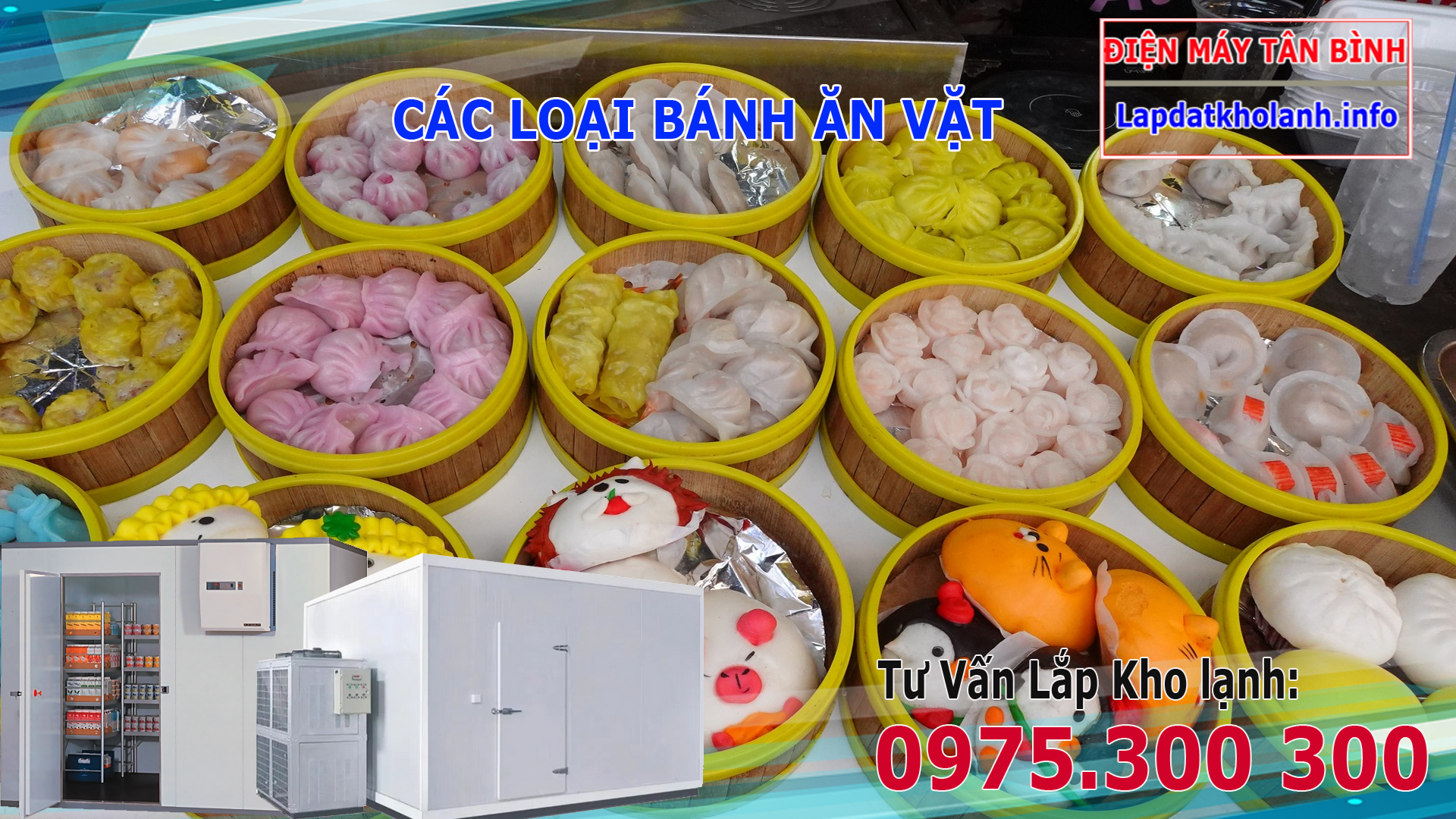 các loại bánh ăn vặt được chưa chuộng