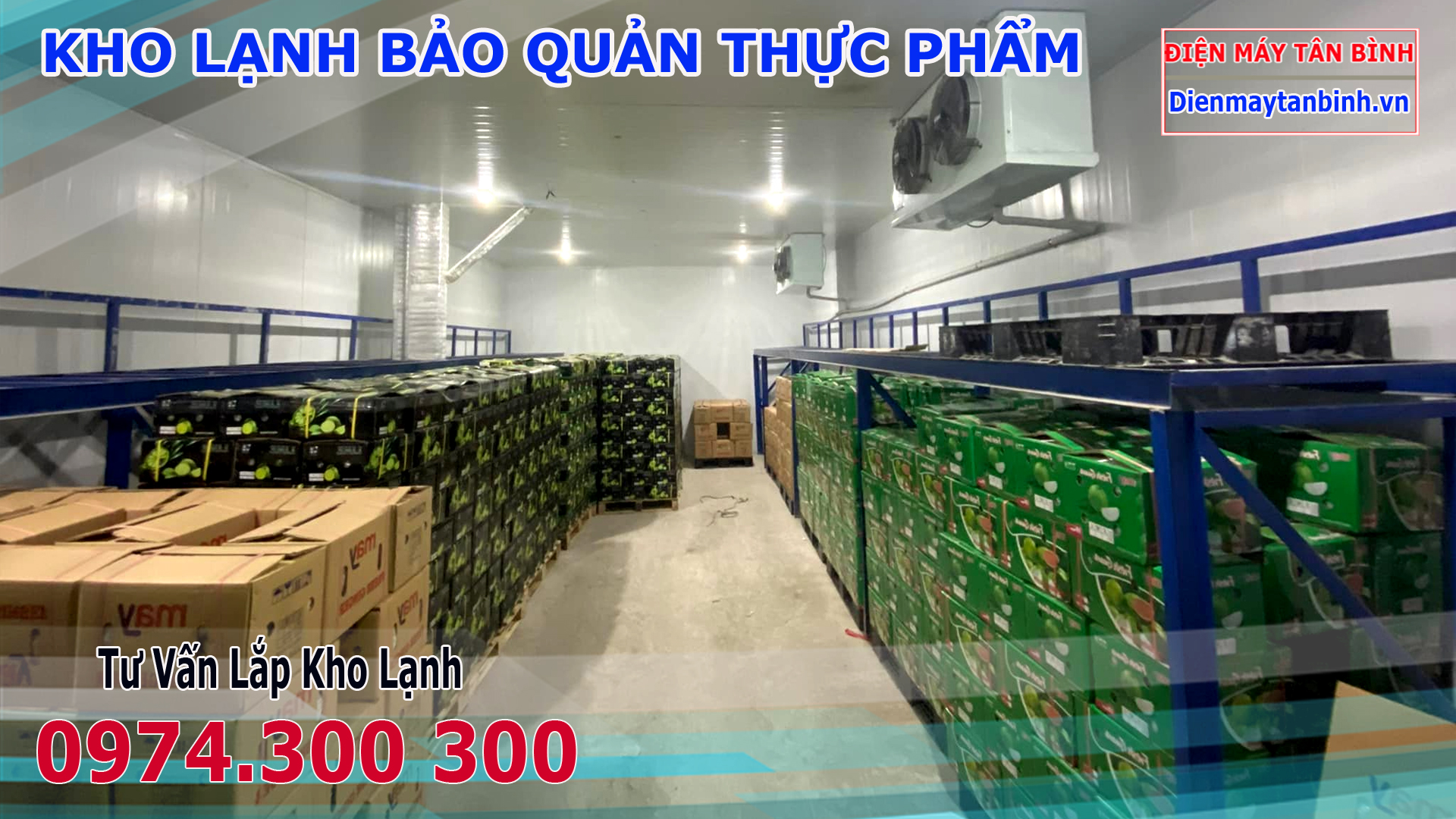 Tư vấn lắp đặt kho lạnh bảo quản trái thanh long