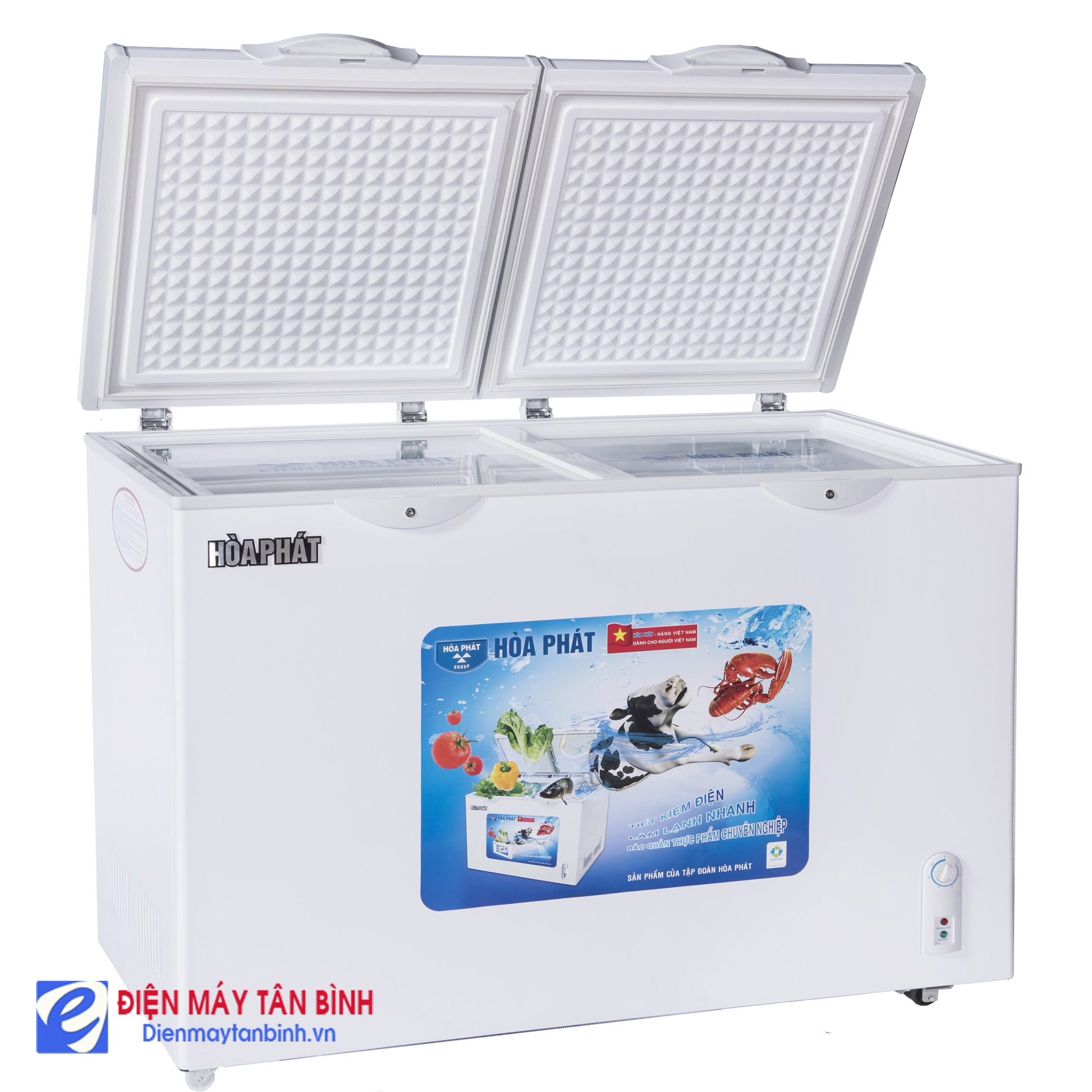 Tủ đông mát 250 lít Funiki Hòa Phát HCF-505S2PĐ