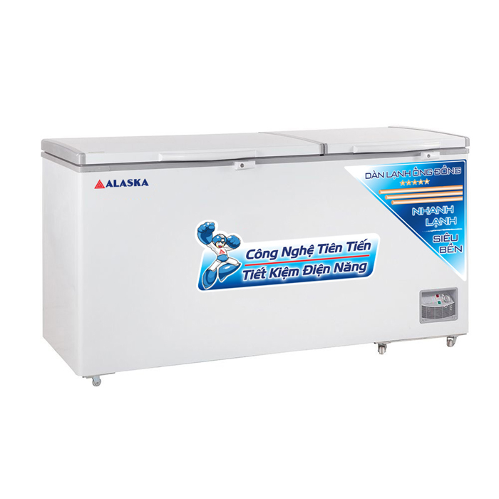 Tủ mát nằm ngang Alaska 890L lít HB-890
