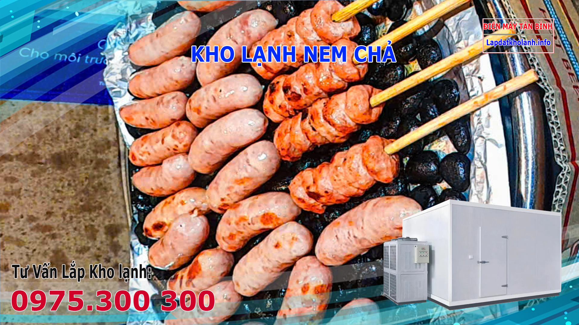 kho đông bảo quản nem chả