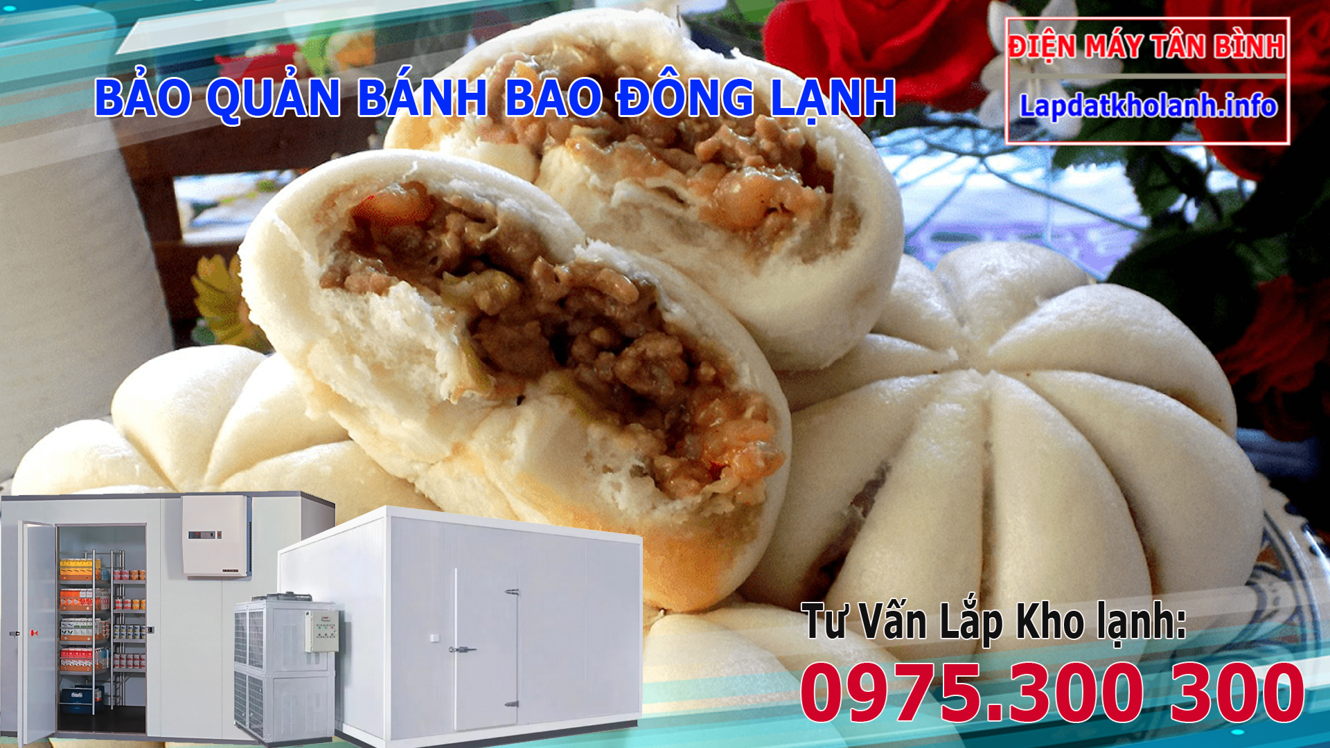 kho bảo quản bánh bao đông lanh