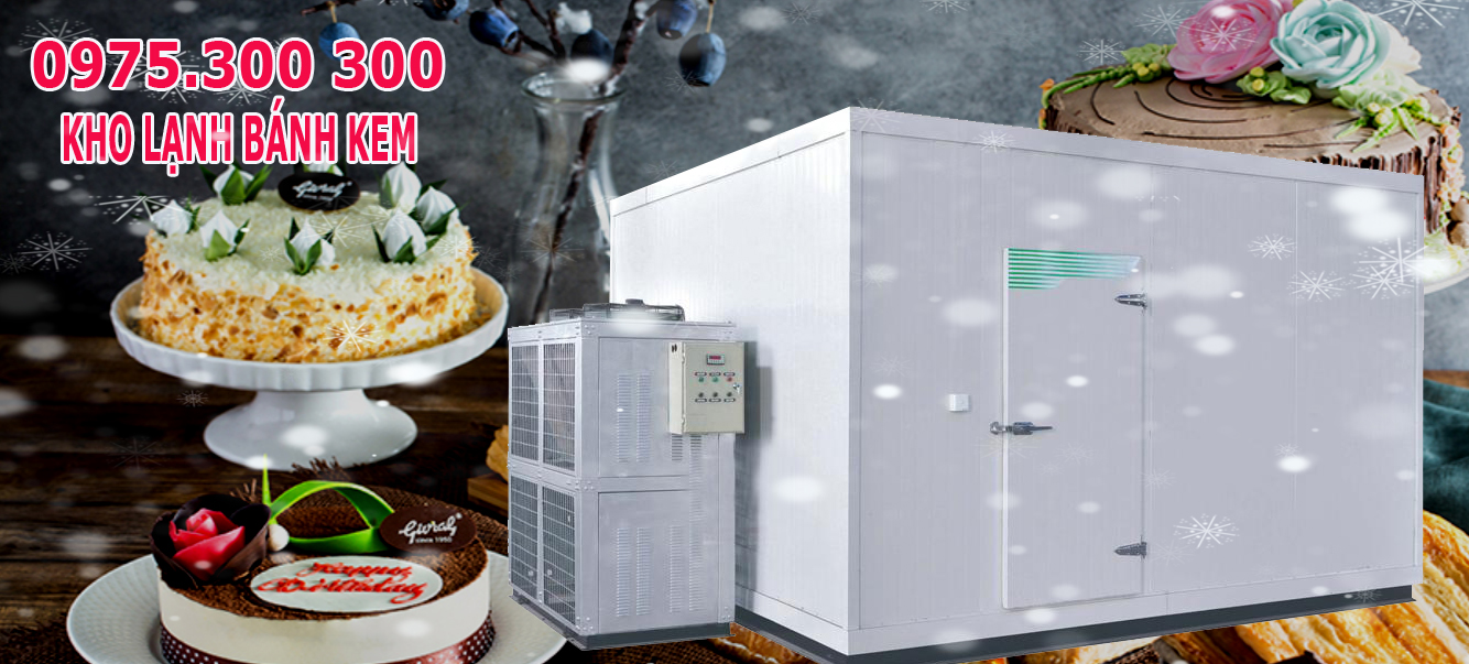 kho lạnh bảo quản bánh kem