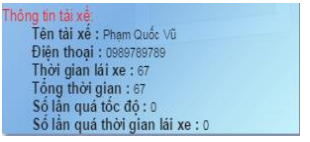 thiết lập Adsun TMS-T89 t&agrave;i xế