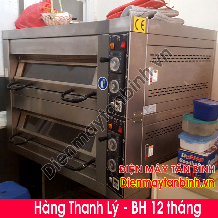 Lò điện nướng bánh ngọt 2 khay