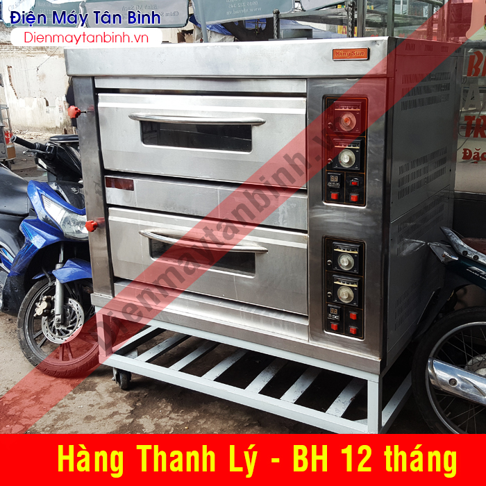 Thanh lý lò điện nướng bánh ngọt 2 khay Kingsun