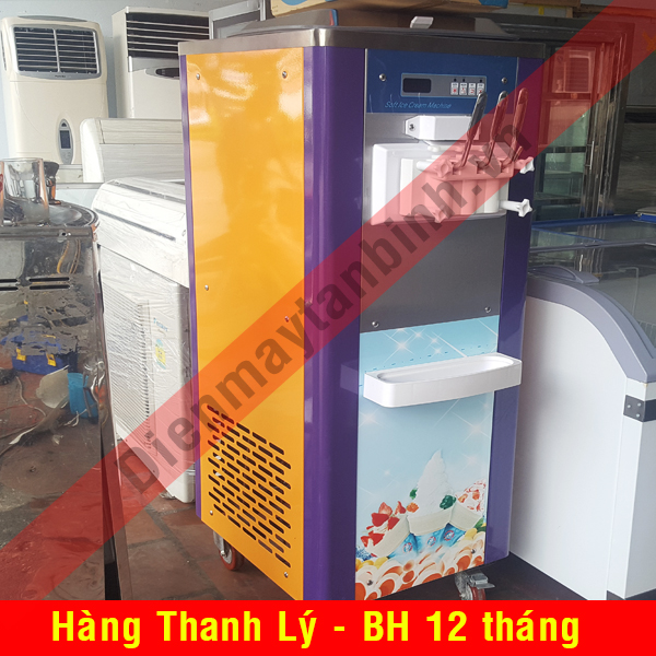Máy làm kem tươi cũ Elip 3 vòi (Còn Bảo hành chính hãng)