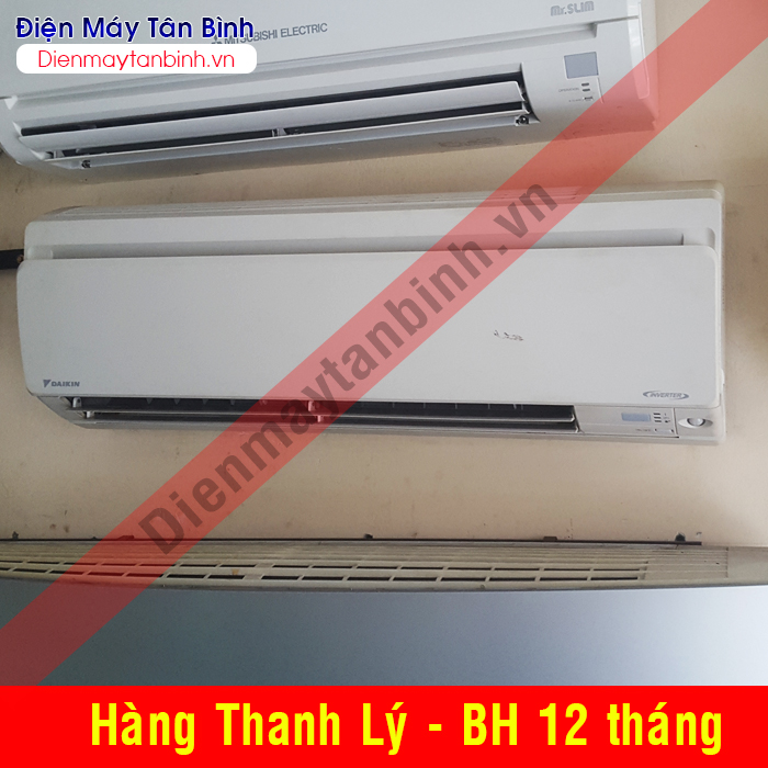 Máy lạnh cũ Daikin 1,5hp inverter (mới 90%)