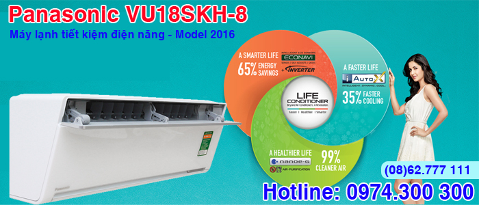 Khuyến m&atilde;i M&aacute;y lạnh 2hp Panasonic VU0918SKH-8 (Model 2016)