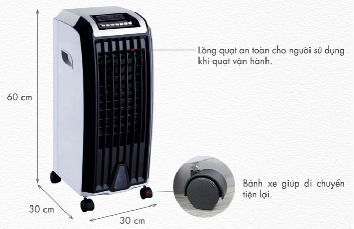 Quạt lạnh hơi nước Legend LA-005