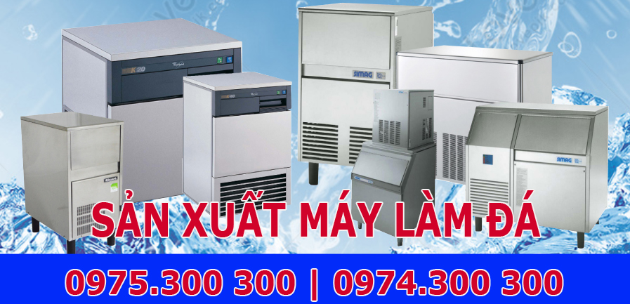 sản xuất máy làm đá cây, đá viên
