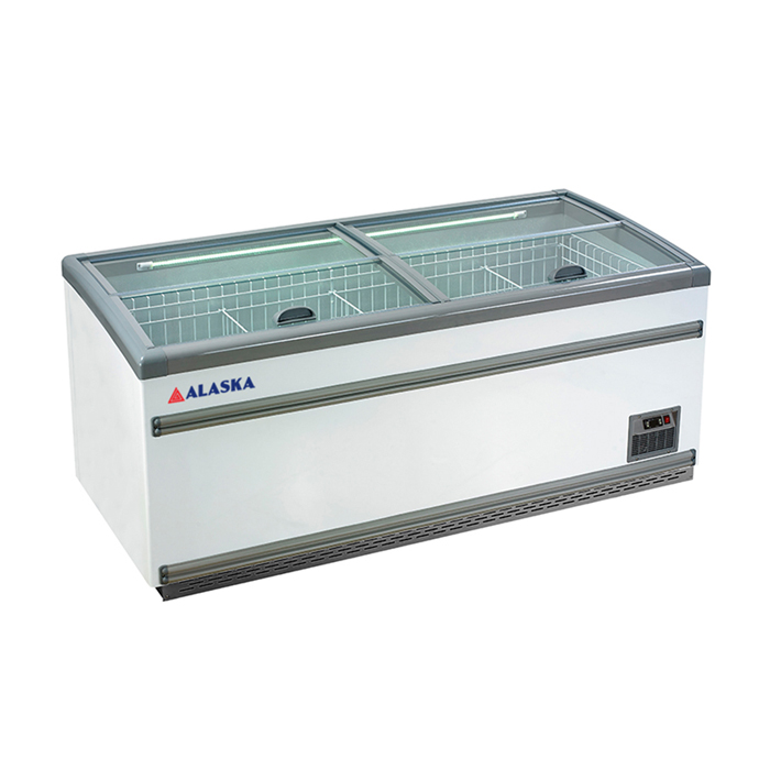 Tủ đông kiếng cong Alaska 950L lít SDC-950Y