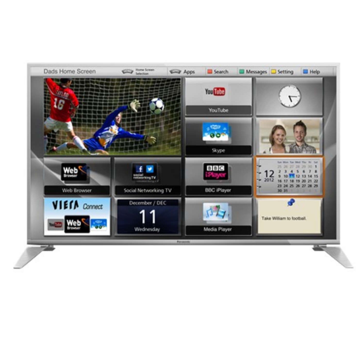 Smart TV Full HD 43inch Panasonic 43DS600V