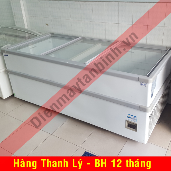 Tủ đông trưng bày cũ 3 kính lùa The Cool
