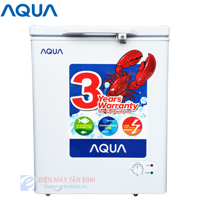 Tủ đông nhỏ nhất 110 lít AQUA AQF-C210
