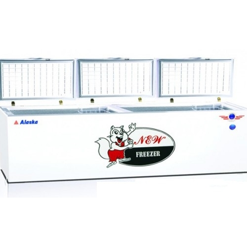 Tủ đông 3 nắp cửa Alaska HB-15 (1500 lít)
