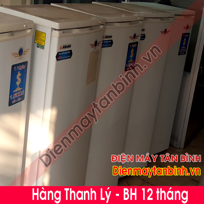 Tủ đông cũ dạng đứng Alaska 200 lít