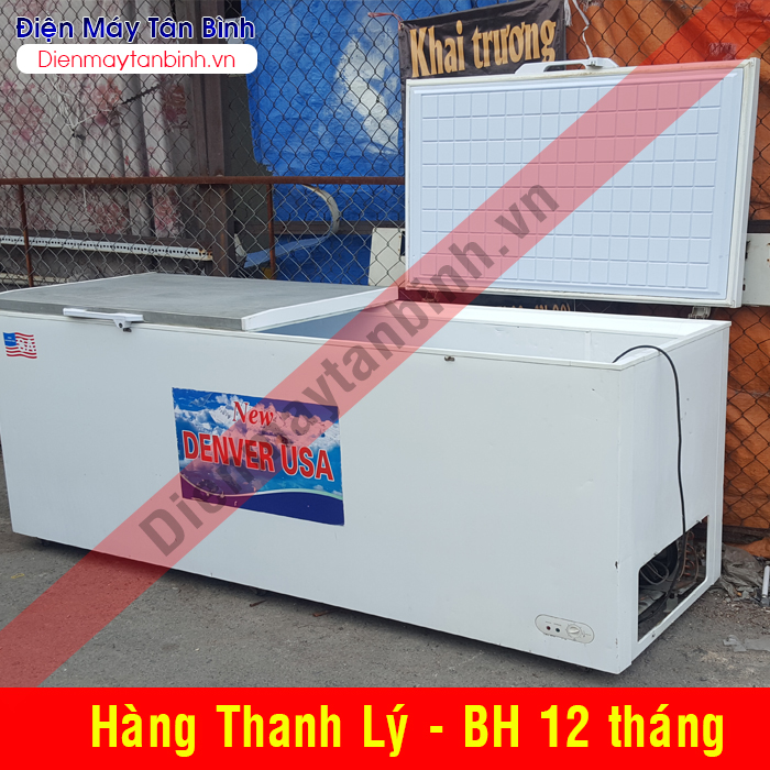 Thanh lý tủ đông cũ Denver AS-1500 cũ