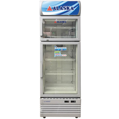 Tủ đông mát có kính Alaska LC-833CF (500L)