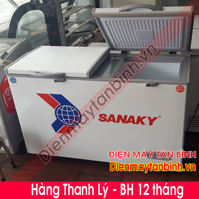 Tủ đông mát cũ Sanaky 400 lít