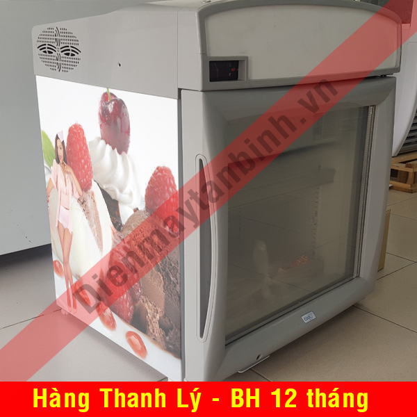 Tủ đông cũ mini cửa kính trưng bày The Cool