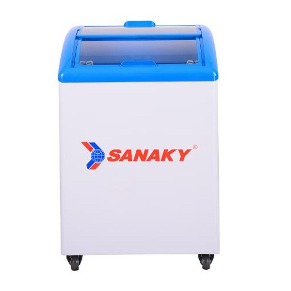 Tủ đông mini kính cong Sanaky VH-182K