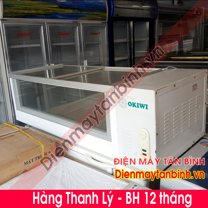 Tủ đông trưng bày có kính Okiwi