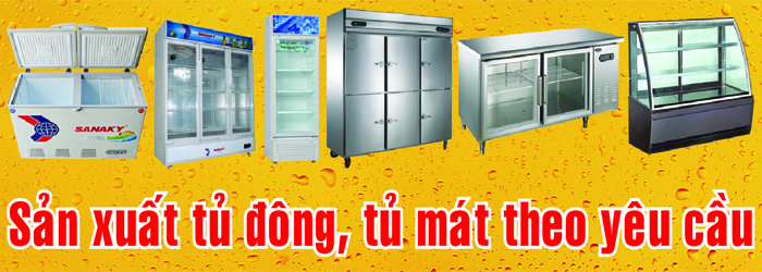 tủ đ&ocirc;ng tủ m&aacute;t theo y&ecirc;u cầu