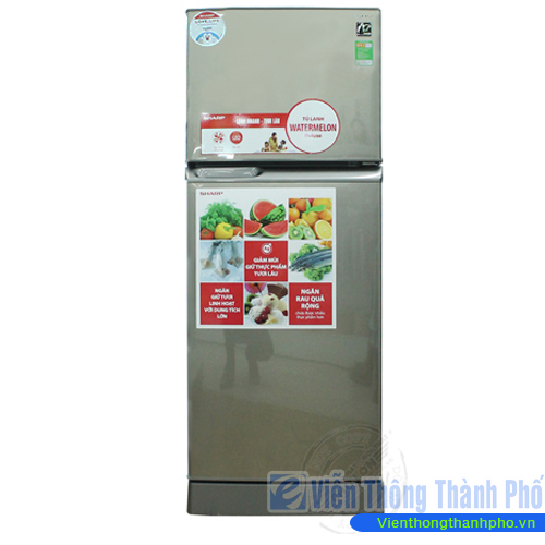 Tủ lạnh 190L lít Sharp SJ-210D-SL