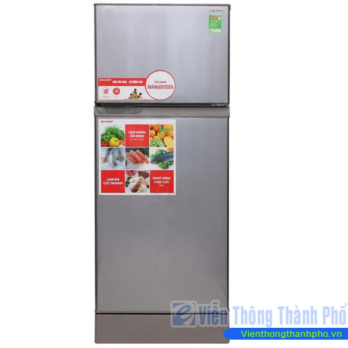 Tủ lạnh 165L lít Sharp SJ-172E-SS