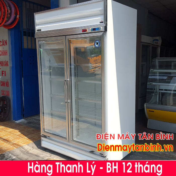 Tủ mát cũ 2 cửa 1000 lít (Tủ bánh kem)