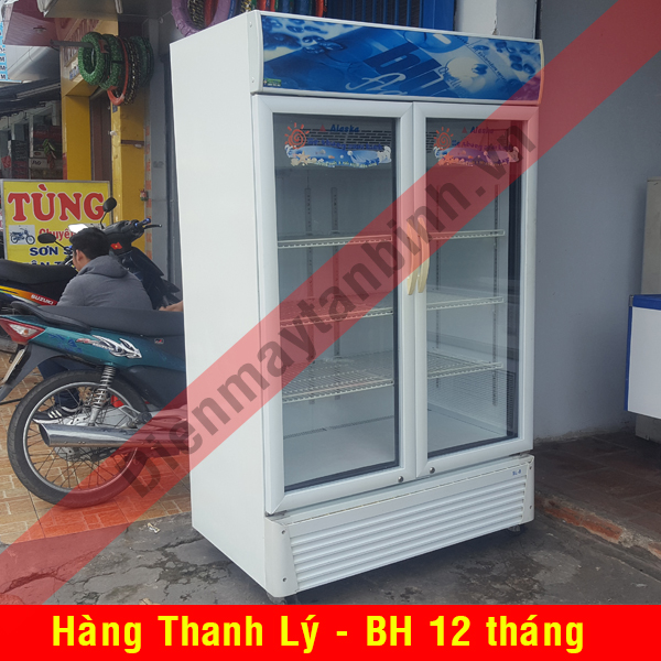 Tủ mát cũ Alaska 800 lít 2 cửa (Mới 90%)