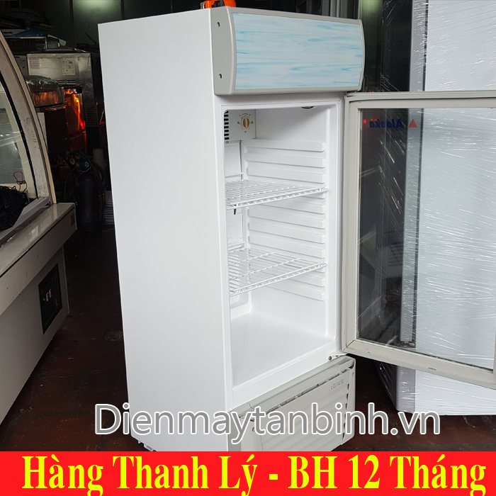tủ m&aacute;t c&oacute; k&iacute;nh mini nhỏ nhất ALaska 140 l&iacute;t
