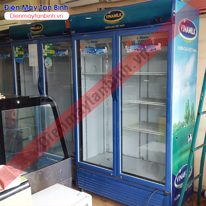 Bán tủ mát cũ Vinamilk/Alaska 1200 lít (2 cánh cửa)