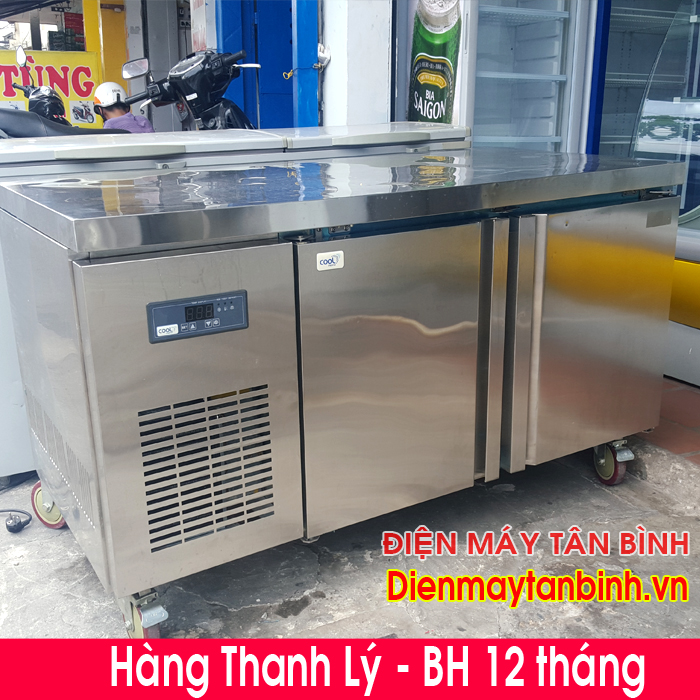 Tủ mát cũ nằm ngang inox The Cool